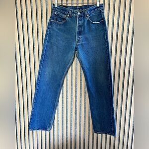 Vintage Levi’s 501- Straight leg Jean- Y2K Vintage button fly - made in 2000